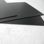 High strength light weight carbon fiber plate 1.0TM matte finish