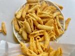 Asian fries crisp snacks flavors of pepper fried rice crust corn rice crackers
