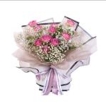 Luxury Flower Wrapping Paper Waterproof and Recyclable Gift Packing Paper with
