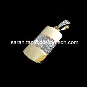 Wholesale Customized Mini Pendant Jewelry USB Flash Disks, 100% Original New Memory Chip from china suppliers