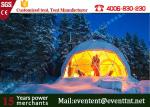 Customized White Color Large Dome Tent with Waterproof PVC Roof Cover