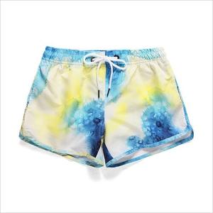Wholesale OEM maufactory women's summer polyester shorts dry and loose running hot beach pants from china suppliers