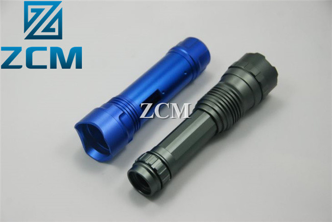 Aluminum 6061 T6 ±0.01mm Custom Flashlight EDC