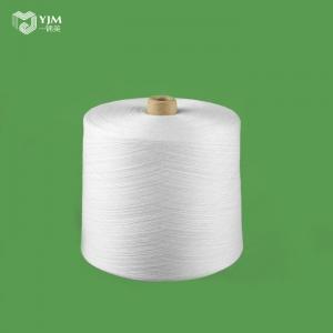 Wholesale Polyester Spun Raw White Yarn 30s/2 20s/2 40s/2 With Paper Cones from china suppliers