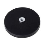 80 Degree Celcius Rubber Coated NdFeB Pot Magnet with Tapped Pin and Cutting