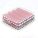 18650 plastic battery case for 4pcs 18650 size batteries, 4*18650 battery case,