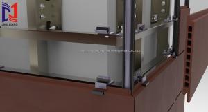 Wholesale 30 mm Thickness Terracotta Facade Support System for high performance construction from china suppliers
