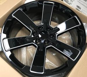 Wholesale 22&quot; Silverado Rally CK162 5662 Wheels Rims Black Milled Sierra Yukon 6x5.5 from china suppliers
