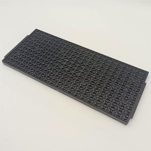 Customized JEDEC Matrix Trays Electronic Component Iso 9001 Black