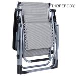 Adjustable Folding Outdoor Patio Lounge Chairs With Canopy Sunshade Cup Holder