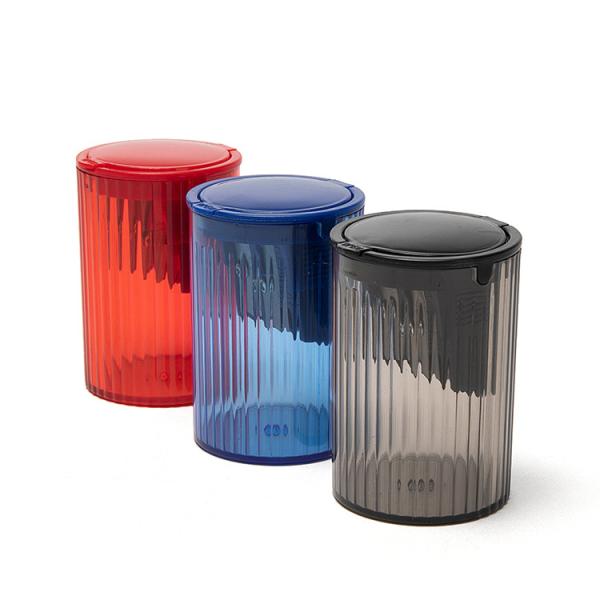 Multi Color 2 Holes Office Pencil Sharpener Transparent