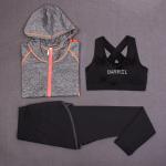 CPG Global High Quality Breathable 3 Pieces Sets Long Sleeves Gym Running