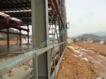 ASTM ASD Prefabricated Steel Buildings , Pre Engineered 85' X 100' Power Station