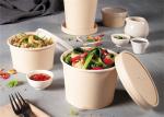 150oz Popcorn Fried PLA Coated Paper Cup Fan With Plastic Lid