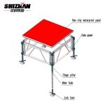 Mobile Concert Event Aluminum Portable Stage 1x1m