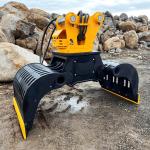 0.6 Cbm Sorting Grab , Demolition Grapple For Excavator 18 Ton
