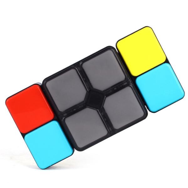 24PCS LED Music Magic Cube Puzzle Flip Slide Multiplayer Electronic Game Kid Toys Gift 9.5KG