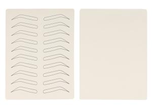 Wholesale OEM Synthetic Material Permanent Makeup Practice Skin For Eyebrow Tattoo from china suppliers