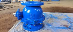 Wholesale Flanged Ductile Iron Ball Valve Vertical ODM from china suppliers