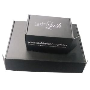 Wholesale Custom Black Clothing Rigid Cardboard Corrugated Boxes For Packaging from china suppliers