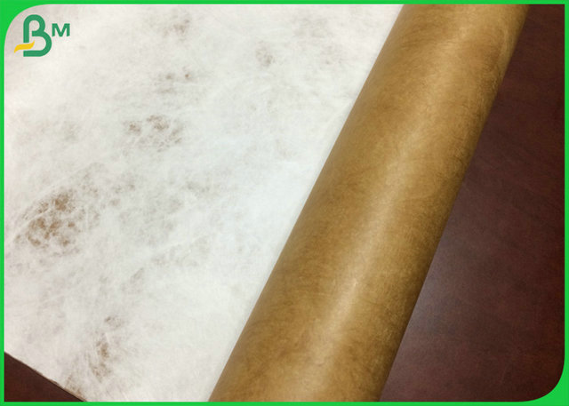 55gsm 105gsm Waterproof Texture Paper Fabric Colored Tyvek For Handbags 