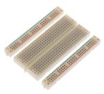 Square Hole Solderable Breadboard Red / Blue Strips For Power Supply Connections