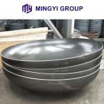 Circle Head 24 Inch Carbon Steel Pipe Head Tank Bottom End for Various