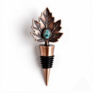 Wholesale 3D Die Struck Design Vintage Brass Wine Stopper from china suppliers