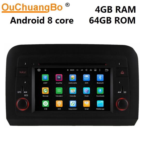 Ouchuangbo auto stereo bluetooth video for Fiat Croma (2005-2012) With 4GB 64GB