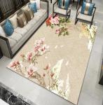 Washable Polyester Fiber Classic Bedroom Floor Carpets Rectangle Living Room
