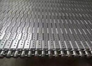 China Chain Plate Link Conveyor Wire Mesh Belt Stainless Steel For Bottles And Cans Conveying on sale
