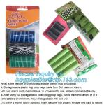 LED Disposable portable pet dog trash waste bag with dispenser, Dog Grooming