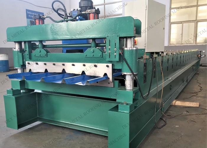 Plc Metal Roofing Roll Forming Machine Automatic 380v