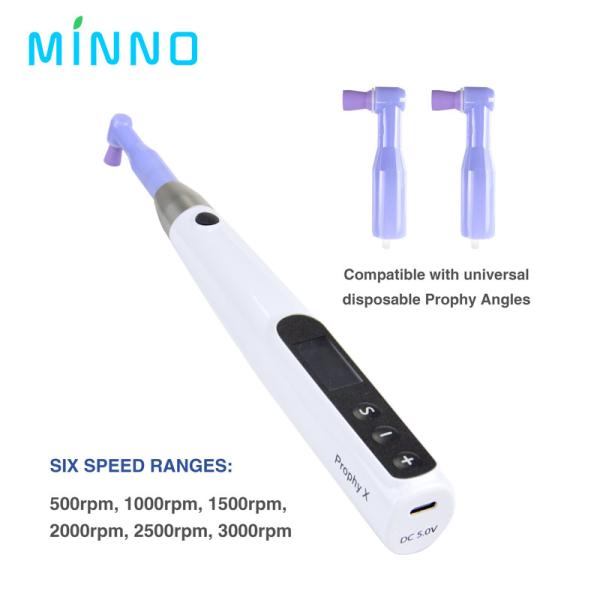 Dental Cordless Polishing Wireless Electric Motor With Prophy Angles Machine
