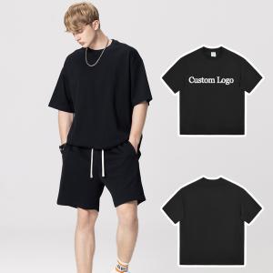 Wholesale Support 7 Days Sample Order Lead Time Custom Logo Streetwear Unisex Oversized T shirt from china suppliers