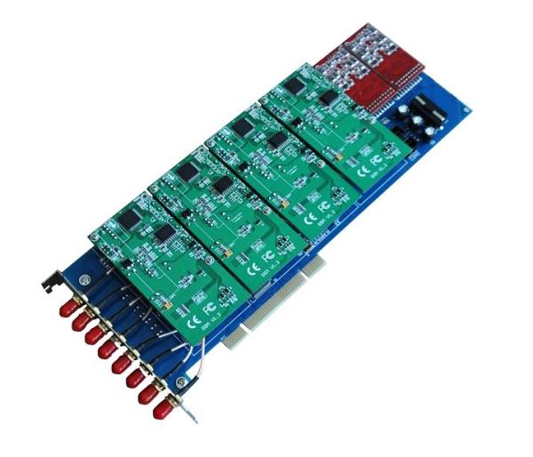SinoV-GSM800 8 GSM GOIP asterisk card