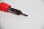 Customized Carbide Tapered End Mills / Durable Straight Flute End Mill