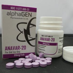 Wholesale Alphagen Pharma Oral Ananvar 20mg Labels And Boxes For vial Packaging from china suppliers