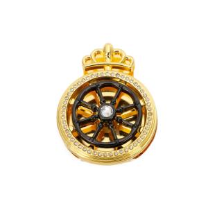 Wholesale Crown Steering Wheel Clutch Lock Handbag Hardware Purse Accessory from china suppliers