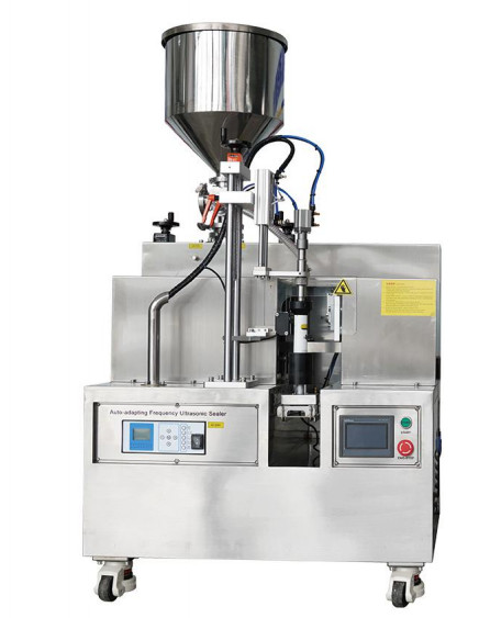 280ml Tube Filling Sealing Machine 20pcs/Min 1.6kw Batch Numbering
