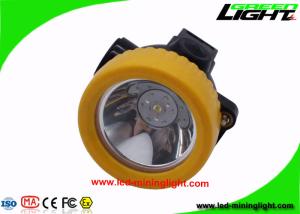 Wholesale High Low Beam LED Mining Cap Lights 1 Year Warranty For Working / Hiking / Camping from china suppliers