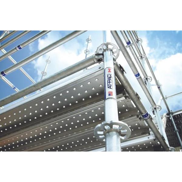 Hot Dip Galvanized Ringlock System Scaffolding Origin Q235 Steel For Construction