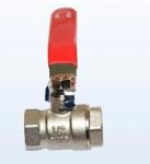 1/2" 2" Long Handle Nickel Plating ISO228 Cast Steel Ball Valve