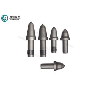 Conical Auger Rotary Drum Cutters With Tungsten Carbide Tips For Coal Machine