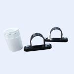 PVC Cable Conduit Terminal Gang Box Space Bar Saddle Black White