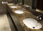 Durable Marble Bathroom Sink Tops , Marble Vanity Tops With Sink Heat Resistance