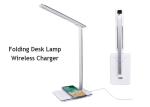 Eye Caring Foldable Desklamp 10W QI Wireless Charging Pad