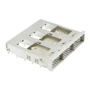 Wholesale TE 2007474-1 QSFP+ Cage Ganged (1x3) Connector Press-Fit Through Hole from china suppliers
