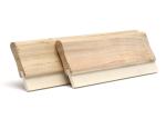 75 Durometer Wooden Screen Printing Squeegee Ink Scraper 25*5