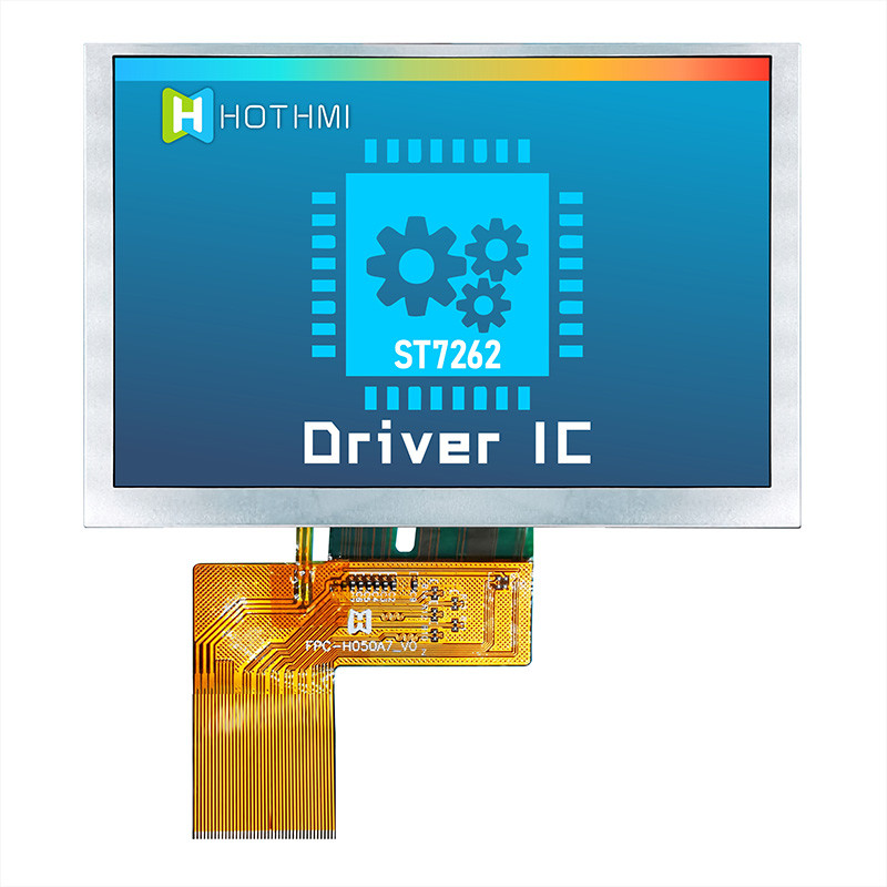 5 Inch High-Brightness TFT LCD | 800x480 IPS Display with ST7262